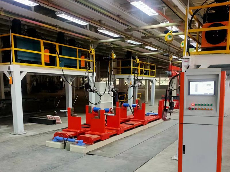 車(chē)架總成拼裝夾具